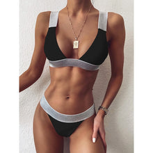 Load image into Gallery viewer, White High Waist Bikini 2020 Swimsuit